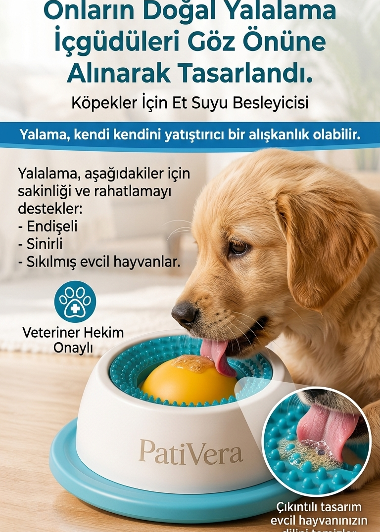 PatiVera Kaymaz Tabanlı İnteraktif Ödül Kasesi